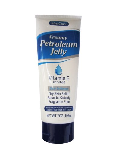 Creamy Petroleum Jelly Vitamin E Enriched 7.0oz (Pack of 2 Tube)
