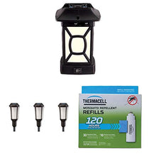 Load image into Gallery viewer, Thermacell Insect Repeller Lantern Bundle with Mosquito Repellent Torch (3 Pack) &amp; Repellent Refill Package
