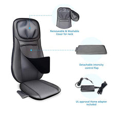 Load image into Gallery viewer, Snailax Shiatsu Full Back Massager with Heat, Chair Massager for Neck and Back Shoulders,Gel Modes Massage Cushion,Adjustable Height Massage Seat, Mothers Day Gifts for Mom,Dad
