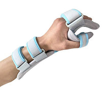 Hand Splint Functional Resting Wrist Support Moderate Stabilizing Brace for Carpal Tunnel, Tendinitis & Inflammation, Hand/Wrist/Thumb Immobilization, Forearm Wrist Splint, Left