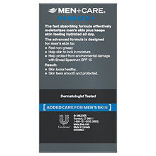 Load image into Gallery viewer, Dove Men + Care Face Lotion Hydrate with Broad Spectrum SPF 15, 1.69 Fl Oz
