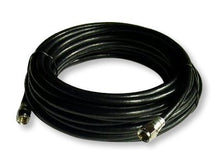 Load image into Gallery viewer, 100 ft RG-6 Black Coaxial Cable, copper clad/dual shielded
