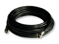 100 ft RG-6 Black Coaxial Cable, copper clad/dual shielded