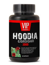 Load image into Gallery viewer, Top Hoodia Gordonii Powder - Pure Hoodia Gordonii Extract 2000mg - Hoodia Gordonii Highly Effective Appetite Suppressing (1 Bottle 60 Capsules)
