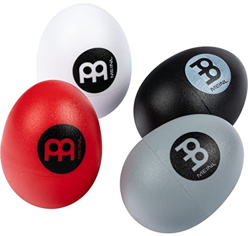 Meinl Set Egg Shaker Pack (4 Pieces) for All Musicians with Soft to Extra Loud Volume Levels  NOT Made in China  Durable All-Weather Synthetic Shells, 2-Year Warranty (ES