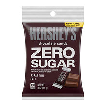 Load image into Gallery viewer, HERSHEY&#39;S Chocolate Bars, Zero Sugar, 3 Ounce (Pack of 12)
