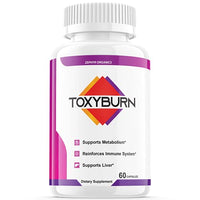 Zephyr Organics Toxiburn Weight Management Pills Liver Cleanse Diet Capsules Supplements Reviews Toxi Burn Advanced Toxicburn Taxi Toxieburn (60 Capsules)