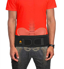 Load image into Gallery viewer, Sacroiliac Si Hip Belt by Sparthos - Relief from Si Joint, Sciatica, Lower Back Pain - Support Brace for Women and Men - for Sacral, Hip Loc Up, Anterior Pelvic Tilt Correction Braces (Black-XL+)

