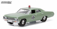 Load image into Gallery viewer, Greenlight 1967 Chevrolet Biscayne / GENDALE, WISCONSON Police Hot Pursuit Series 18 2016 Collectibles Limited Edition 1:64 Scale Die-Cast Vehicle
