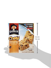 Load image into Gallery viewer, Quaker Chewy Granola Bar Peanut Butter Chocolate Chip Granola Bars, 8 ct, .84oz 8 count, 6.7oz
