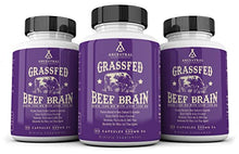 Load image into Gallery viewer, Ancestral Supplements Grass Fed Brain (with Liver)  Supports Brain, Mood, Memory Health (180 Capsules)

