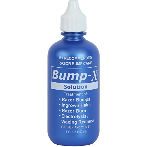 REXSOL Bump-X Solution | Treatment of: Razor Bumps, Ingrown Hairs, Razor Burn, Electrolysis/Waxing Redness | For Men & Women. (150 ml / 5 fl oz)