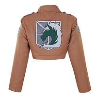 CG Costume Men's Attack on Titan Military Police Jacket Cosplay Costume Large