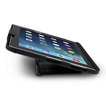Load image into Gallery viewer, Anti-Theft Case  CTA Impact Resistant Case with Built-in Stand with Steel Core Security Cable Lock for iPad (Gen. 1-6), iPad Air (1 &amp; 2), and iPad Pro 9.7 (PAD-ATC) - Black
