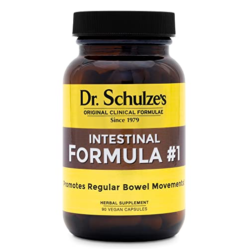 Dr. Schulze's Intestinal Formula #1 Colon Support Capsules | (90 Count)