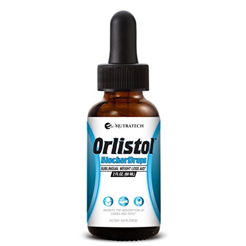 Orlistol BlockerDrops  Convenient Sublingual Diet Drops and Appetite Suppressant Weight Loss Supplement Blocks Carbs and Fats.