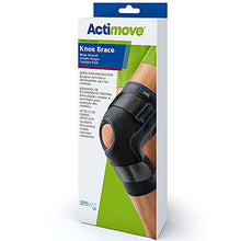 Load image into Gallery viewer, Actimove Knee Brace Wrap Around, Simple Hinges, Condyle Pads Large Black
