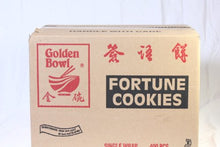 Load image into Gallery viewer, Fortune Cookies Fresh Single Wrap 400 Pcs (1 Box)At D&amp;J Asian Market
