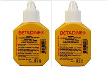 Load image into Gallery viewer, Betadine Povidone Iodine First Aid Solution Antiseptic Size 15 cc (Pack of 2)
