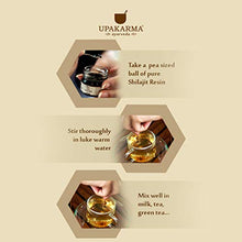 Load image into Gallery viewer, Upakarma Pure Ayurvedic Raw Shilajit/Shilajeet Resin - 15 Grams - Pack of 1
