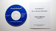 Load image into Gallery viewer, Panda Wireless PAU06 300Mbps Wireless N USB Adapter - w/High Gain Antenna - Win XP/Vista/7/8/10, Mint, Ubuntu, MX Linux, Manjaro, Fedora, Centos, Kali Linux and Raspbian

