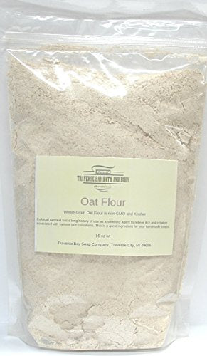 Colloidal oatmeal (oat flour), 16 oz Great for soap making