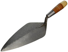 Load image into Gallery viewer, W. Rose RO316-12 12&quot; Narrow London Brick Trowel w/Leather Handle

