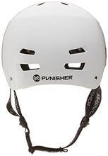 Load image into Gallery viewer, Punisher Skateboards Pro 13-Vent BMX Bike and Skateboard Helmet, Metallic Flake Bright White, Youth/Teen 9+, medium (9293)
