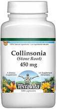 Load image into Gallery viewer, Collinsonia (Stone Root) - 450 mg (100 Capsules, ZIN: 510769) - 3 Pack

