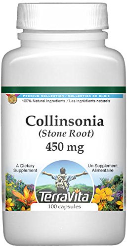 Collinsonia (Stone Root) - 450 mg (100 Capsules, ZIN: 510769) - 3 Pack