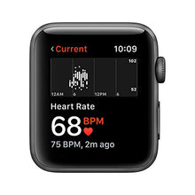 Load image into Gallery viewer, Apple Watch Series 3 (GPS, 38MM) - Space Gray Aluminum Case with Gray Sport Band (Renewed)
