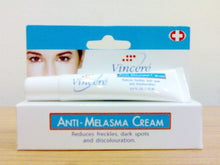 Load image into Gallery viewer, Vin 21 Cream Anti Melasma Reduces Age Spots, Sun Spots, Pigmentation, Freckles 15 G.
