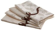 Load image into Gallery viewer, Lenox Holiday Nouveau Napkin 4-Pack, Ivory
