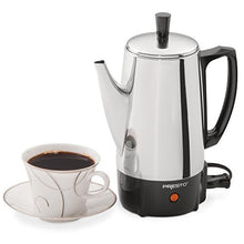 Load image into Gallery viewer, Presto 02822 6-Cup Stainless-Steel Coffee Percolator

