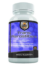 Load image into Gallery viewer, HMS Nutrition Potent Trans-Pterostilbene - 200mg, 180 Vegan Capsules - Anti-Aging, Anti-Inflammatory, Antioxidant Supplement - Gluten, Soy &amp; Dairy Free
