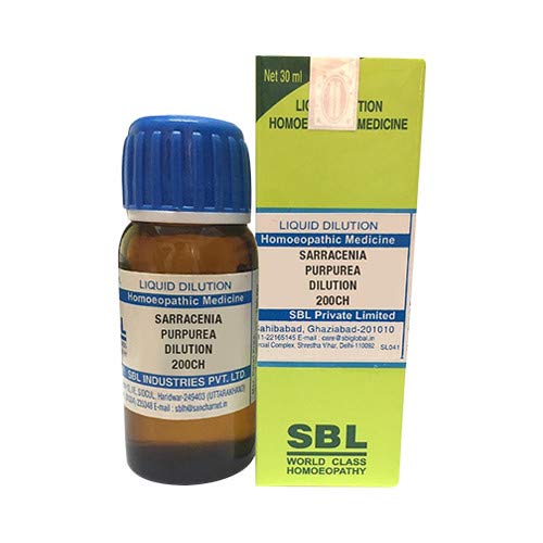 SBL Sarracenia Purpurea Dilution 200 CH - Bottle of 30 ml Dilution