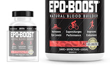 Load image into Gallery viewer, EPO-BOOST Natural Blood Builder Sports Supplement. RBC Booster with Echinacea &amp; Dandelion Root for Increased VO2 Max, Energy, Endurance (1-Pack)
