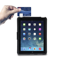 Load image into Gallery viewer, Anti-Theft Case  CTA Impact Resistant Case with Built-in Stand with Steel Core Security Cable Lock for iPad (Gen. 1-6), iPad Air (1 &amp; 2), and iPad Pro 9.7 (PAD-ATC) - Black
