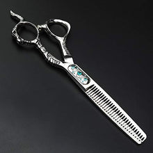 Load image into Gallery viewer, FOMALHAUT Sheep head handle personalized hairdressing tools 6 inch hairdresser hairdressing scissors styling tools
