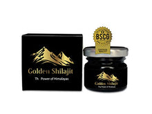 Load image into Gallery viewer, Golden Shilajit Fresh Resin - 40 Grams - World&#39;s Finest Shilajeet Guaranteed from It&#39;s Origin Directly - New Airtight Jar
