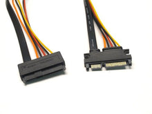 Load image into Gallery viewer, SAS 29 Pin Female to SATA 22 Pin Male Cable 24&quot;
