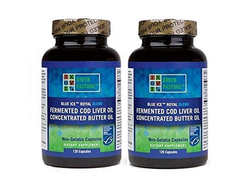 Blue Ice Royal Butter Oil / Fermented Cod Liver Oil Blend - Capsules (240)