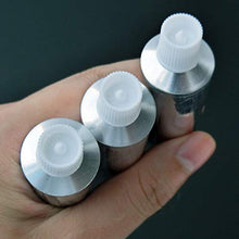 Load image into Gallery viewer, Jtkens Aluminum Empty Toothpaste Tubes with Needle Cap Unsealed Tube Silver (30PCS, 30ML)
