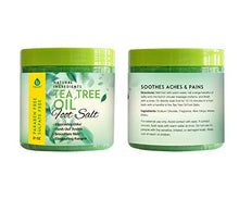 Load image into Gallery viewer, Pursonic Tea Tree Oil Foot Soak With Epsom Salt, Helps Soak Away Toenail Fungus, Athletes Foot &amp; Stubborn Foot Odor  Softens Calluses &amp; Soothes Sore Tired Feet, 21 Oz
