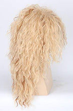 Load image into Gallery viewer, LeMarnia 80s Rock Wigs Golden Curly Mullet Wigs for Men and Women Fun Costume Party Wigs
