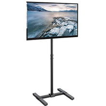 Load image into Gallery viewer, VIVO TV Floor Stand for 13 to 50 inch Flat Panel LED LCD Plasma Screens, Portable Display Height Adjustable Mount STAND-TV07
