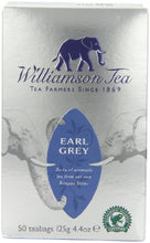 Load image into Gallery viewer, Williamson Tea Earl Grey. 4 Pack of 50 Teabags
