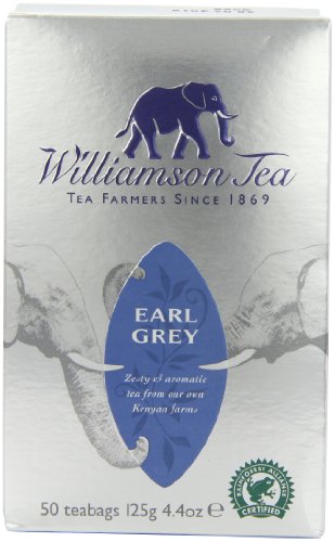 Williamson Tea Earl Grey. 4 Pack of 50 Teabags