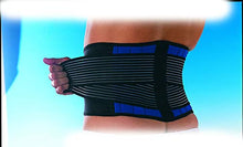 Load image into Gallery viewer, Deluxe Double-Pull Neoprene Lumbar Support Belt - Lower Back Support Brace - Exercise Belt (Medium)
