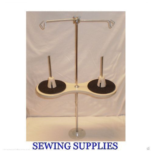 All Metal 2 Spool Industrial Sewing Machine Thread Stand